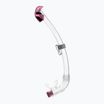 Трубка для пірнання Cressi Seal Dry clear/pink