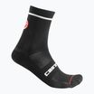 Чоловічі велосипедні шкарпетки Castelli Entrata 13 чорні