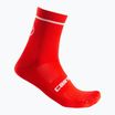 Чоловічі велосипедні шкарпетки Castelli Entrata 13 червоні