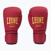 Рукавиці воксерські LEONE Bordeaux бордові GN059X