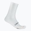 Шкарпетки чоловічі Castelli Espresso 18 white