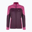 Кофта жіноча Montura Rise Maglia vinaccia/baton rouge
