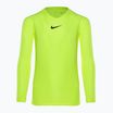 Лонгслів термічний дитячий Nike Dri-FIT Park First Layer volt/black