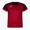 Футболка волейбольна жіноча Joma Supernova III червоно-чорна 901431