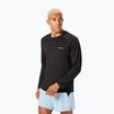 Лонгслів для бігу чоловічий NNormal Merino black