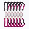 Експрес для скелелазіння Ocun Raven QD Bio-Dyn-Ring 10 см 6 шт. pink