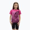 Футболка велосипедна дитяча SILVINI Denni plum/pink