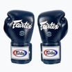 Боксерські рукавички Fairtex Super Sparring - закритий великий палець сині