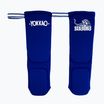 Захист гомілки YOKKAO Muay Thai Boxing blue cotton