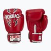 Рукавиці боксерські чоловічі YOKKAO Stadium red