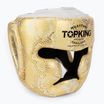 Боксерський шолом Top King Super Star білий/золотий