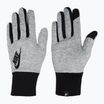 Рукавички для бігу жіночі Nike Club Fleece grey heather/black/black