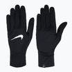 Рукавички для бігу чоловічі Nike Pacer Lightweight RG black/black/silver