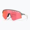 Окуляри сонцезахисні Oakley Sutro Lite Sweep matte silver/blue colorshift/prizm trail torch