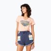 Футболка жіноча Rip Curl Block Party V Tee bright peach