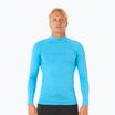Лонгслів для плавання чоловічий Rip Curl Dawn Patrol UPF Performance blue paint