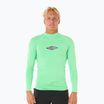 Лонгслів для плавання чоловічий Rip Curl Raw Energy UPF Performance neon green