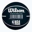 М'яч баскетбольний Wilson NBA Team Dribbler Utah Jazz black розмір 7