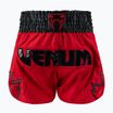 Чоловічі тренувальні шорти Venum Inferno Muay Thai червоний/темно-сірий/чорний