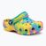 Шльопанці дитячі Crocs Classic Marbled Clog Toddler digital aqua/multi