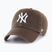 Кепка 47 Brand MLB New York Yankees CLEAN UP brown