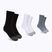 Шкарпетки спортивні Under Armour Heatgear Crew 3 пари різнокольорові 1346751