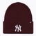 Шапка зимова 47 Brand MLB New York Yankees Haymaker dark maroon