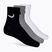 Шкарпетки тренувальні Nike 3Pr Everyday Llightweight Crew кольорові  SX7677-964