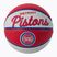 Міні м'яч баскетбольний  Wilson NBA Team Retro Mini Detroit Pistons WTB3200XBDET розмір 3