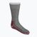Шкарпетки для трекінгу Smartwool Classic Mountaineer Maximum Cushion Crew сіро-червоні SW0133000031