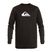 Лонгслів для плавання чоловічий Quiksilver Solid Streak black