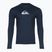 Лонгслів для плавання чоловічий Quiksilver Solid Streak navy blazer/grey