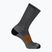 Шкарпетки для бігу Salomon Aero Crew ebony/scarlet ibis/black