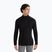 Лонгслів термічний чоловічий icebreaker Merino 200 Oasis Half Zip black