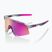 Окуляри сонцезахисні 100% S3 polished translucent/purple multilayer mirror