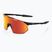 Окуляри велосипедні 100% Hypercraft SQ soft tact black/hiper red multilayer mirror