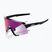 Окуляри сонцезахисні 100% S3 LE gloss black/purple flash mirror photochromic