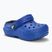 Дитячі шльопанці Crocs Classic на підкладці з синім болтом