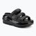 Шльопанці Crocs Mega Crush Triple Strap black