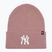 Шапка зимова 47 Brand MLB New York Yankees Haymaker mauve