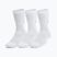Шкарпетки Under Armour Training Cotton Crew 3 пари white/white/black