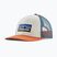 Кепка Patagonia P-6 Logo LoPro Trucker white w/redtail rust