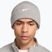 Зимова шапка Nike Peak Swoosh Beanie dark grey heather/white