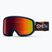 Окуляри лижні Smith Transfer S3 midnight geo alpine/red solx mirror antifog