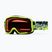 Окуляри лижні дитячі Smith Daredevil S3 electric lime slime/green solx mirror antifog