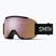 Окуляри лижні Smith Squad S2 black/chromapop everyday rose gold mirror