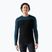 Чоловіча термоактивна кофта Smartwool Classic Thermal Merino Base Layer Colorblock Crew Boxed twilling blue/black