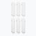 Шкарпетки  Jordan Everyday Cushioned Crew 6 pairs white/black