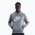 Кофта чоловіча Nike Club Pullover Hoodie dark grey heather/light smoke grey/white