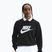 Кофта чоловіча Nike Sportswear Club Graphic Fleece Crew black/white